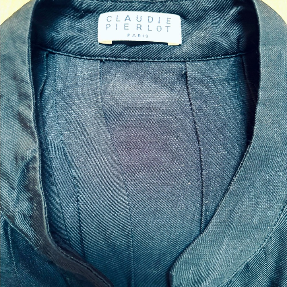 Claudie Pierrot navy , causal mid length dress
